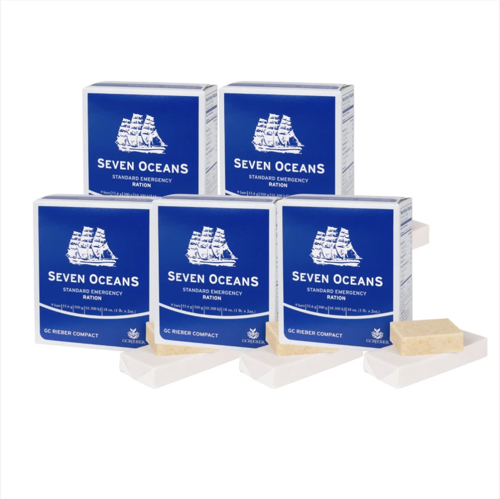 5pck seven ocean nødrationer