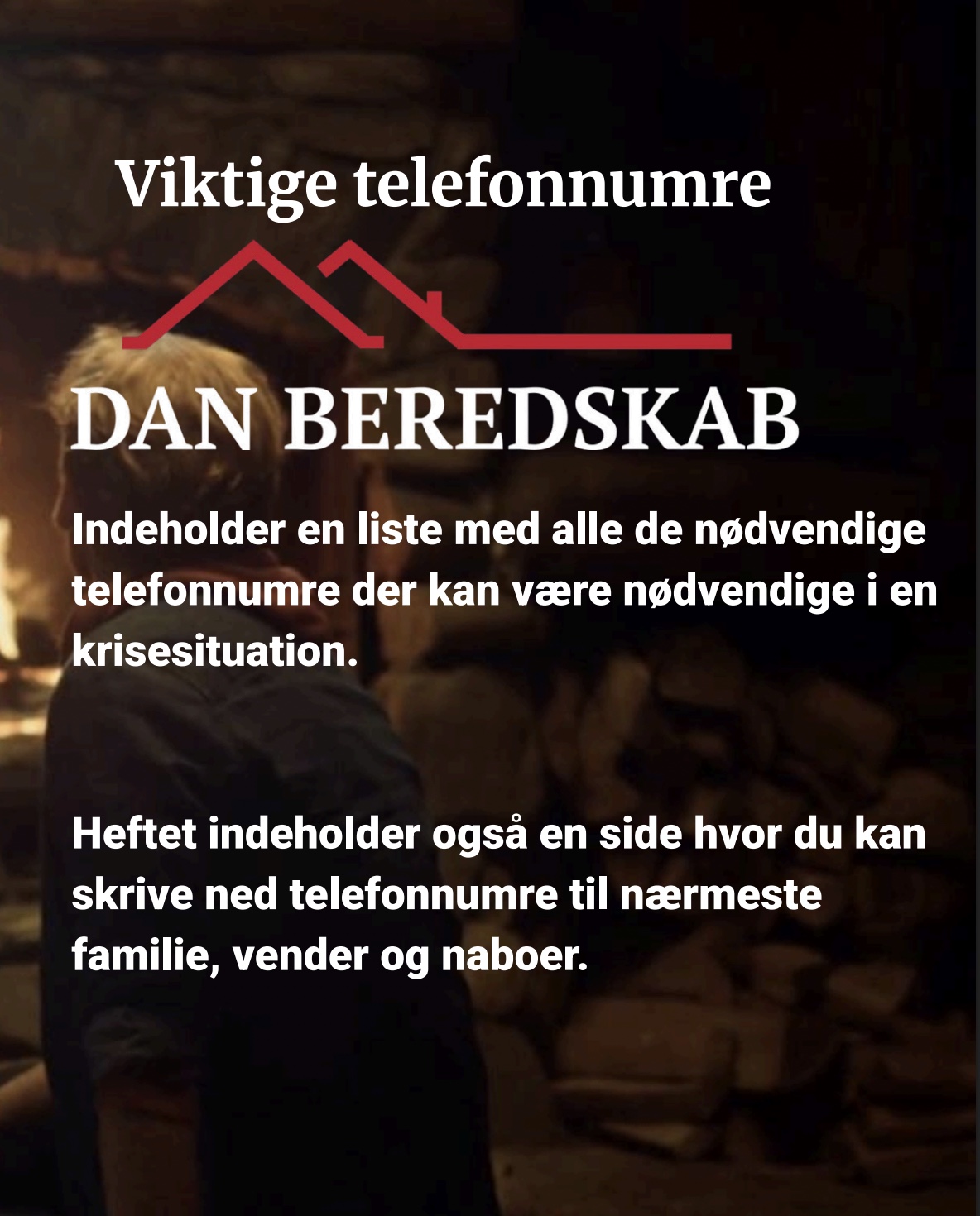 liste med telefonnumre